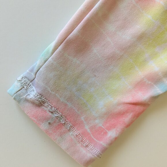 Cat & Jack Girls Watercolor Rash Guard Swim Top M 7/8 GUC - Picture 6 of 6